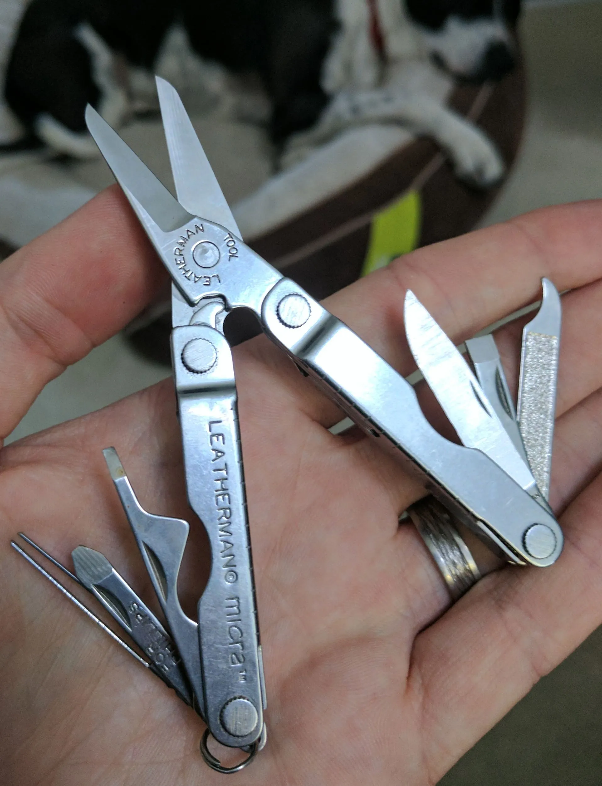 Leatherman Micra keychain multi-tool